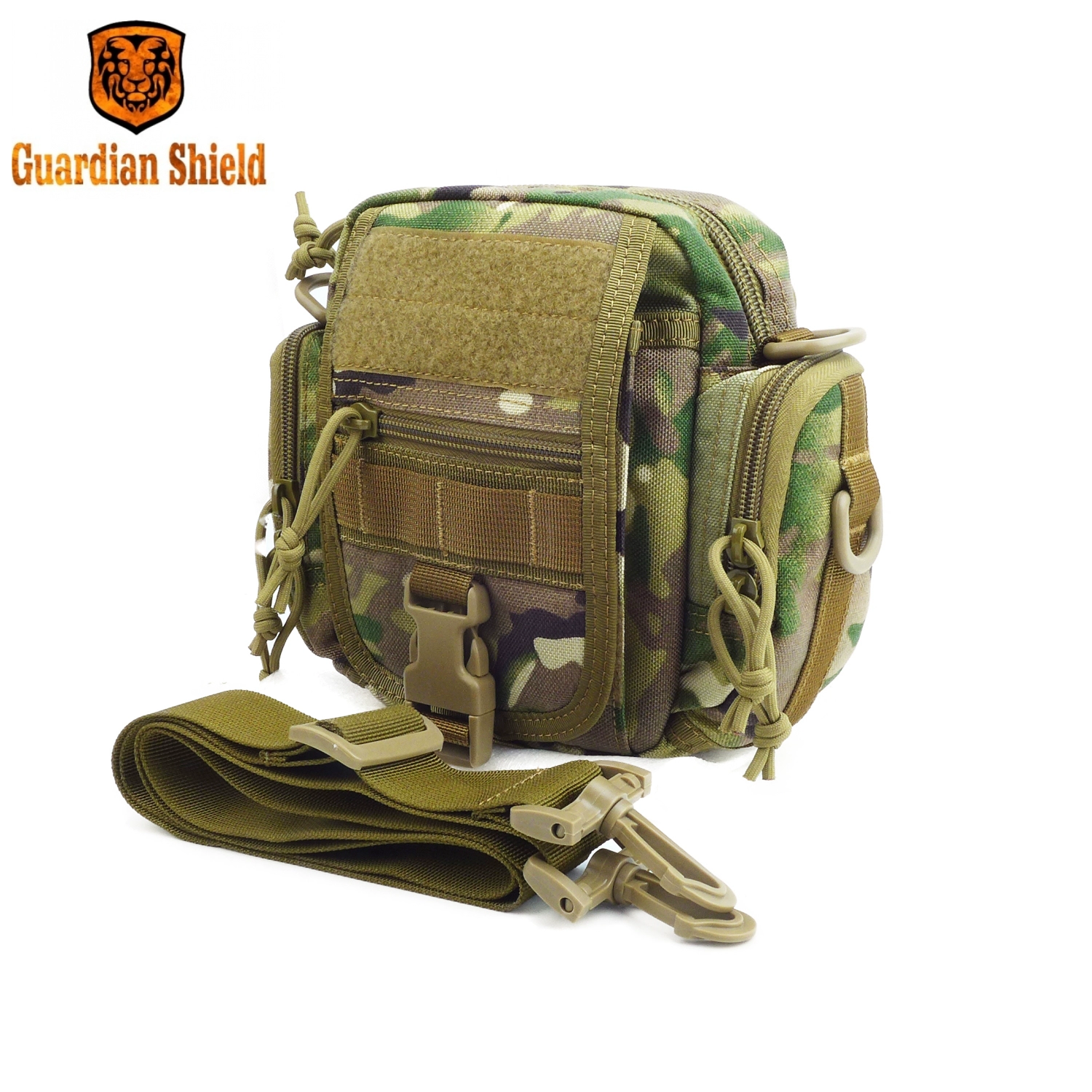 Guardian Shield chiến thuật đích thực túi đeo vai túi messenger túi 1000D cordura - Túi