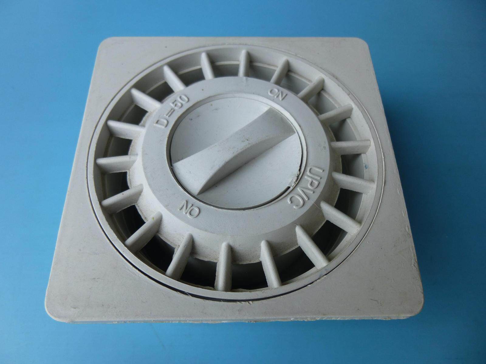 UPVC drainage pipe fittings deep water seal deodorant floor drain square 10*10cm height 51mm connected to 50 downpipes