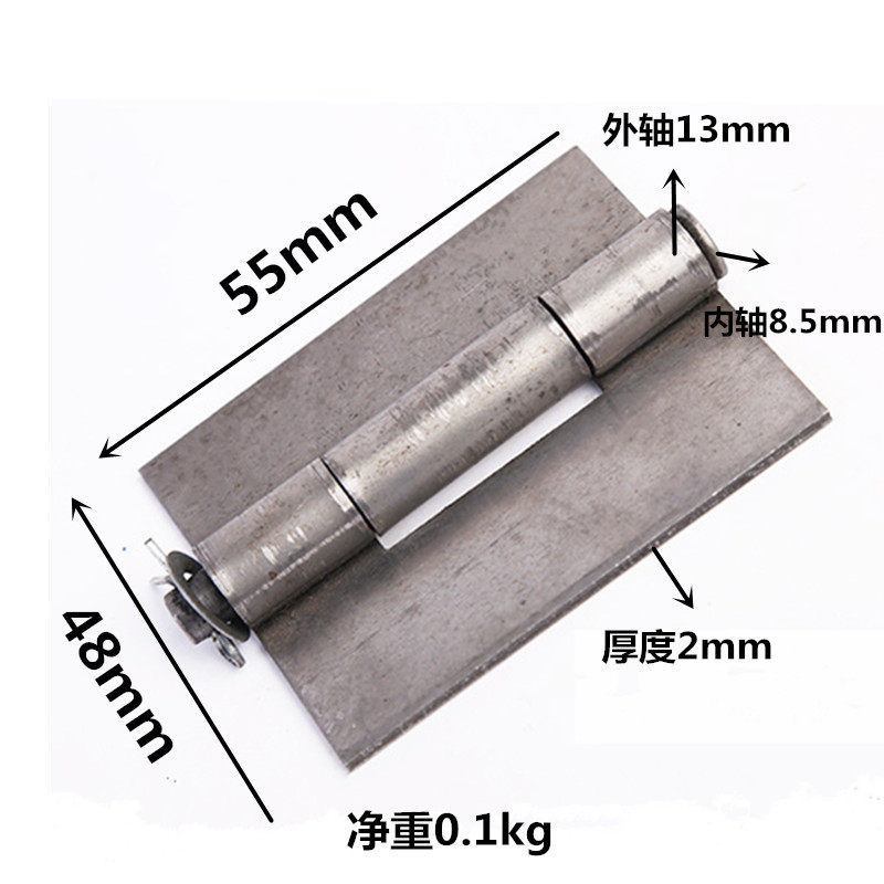 2-inch hinge iron hinge welding hinge small hinge carriage hinge without hole-free hinge welding iron hinge
