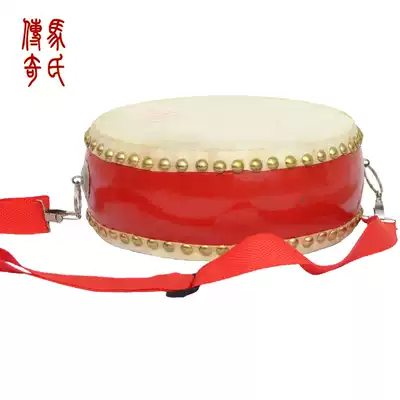 Ma's legend 5 inch flat drum row drum prestige gong drum big red drum Yangko drum cowhide drum children's drum baby drum