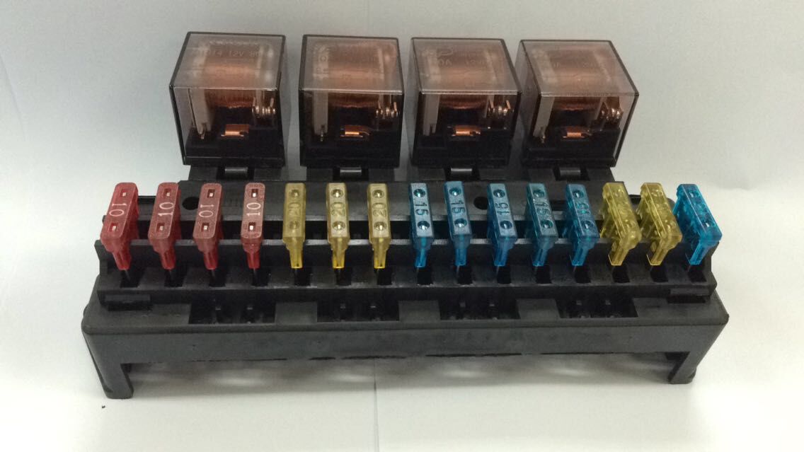 15-way relay seat 4-way relay base Engine Compartment Insurance Car Insurance Seat