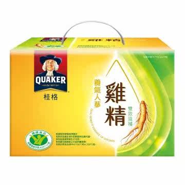 桂格养气人蔘鸡精68mlX18入台湾官网直邮进口