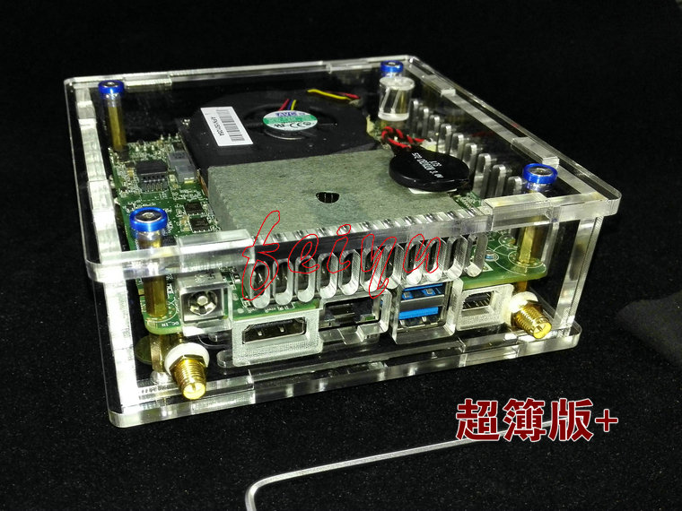 NUC 6I3SYB 6I3SYK 6I3SYH 6I5SYK 6I5SYH thickened transparent chassis Feiyu customization