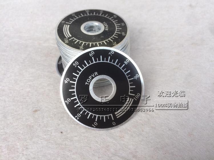 DIY degree disc potentiometer knob scale sheet digital dial-Taobao