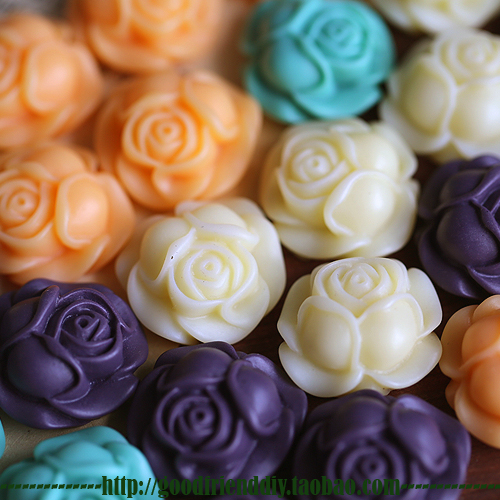 Round Moisturizing Rose Resin Flower Ornament Accessories Mobile Phone Beauty 1 6 Yuan 1 RMB13  10 (0419C)