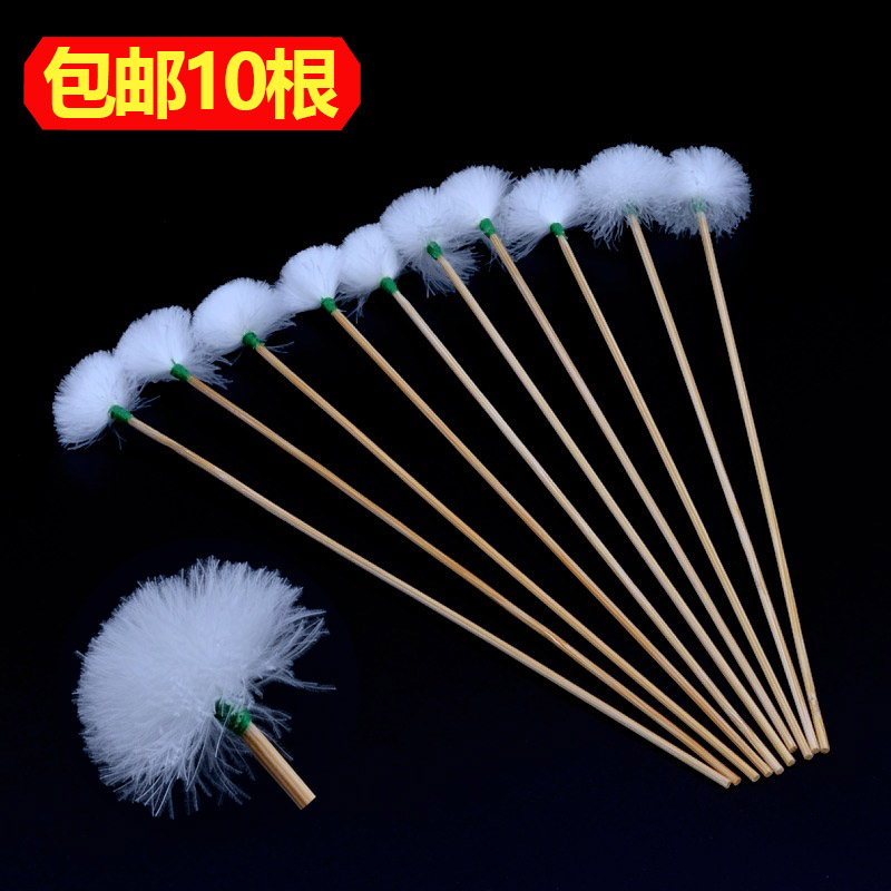 Green line big head goose hair stick ear cutting tool cleaning ear massage ear Wall digging spoon Mao Shun Wanjia