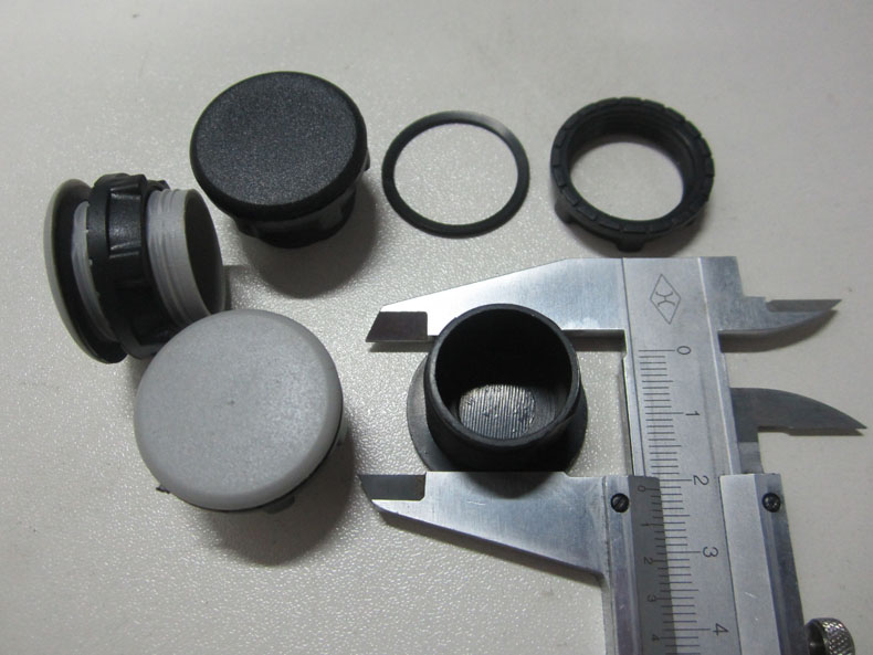 Button plug panel plug choke plug button hole plug button accessories electric box panel gray black 22 30 16