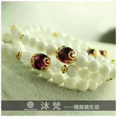 Buddha chain white Thai Buddha brand crystal hanging chain Buddha brand necklace special chain for Buddha statue