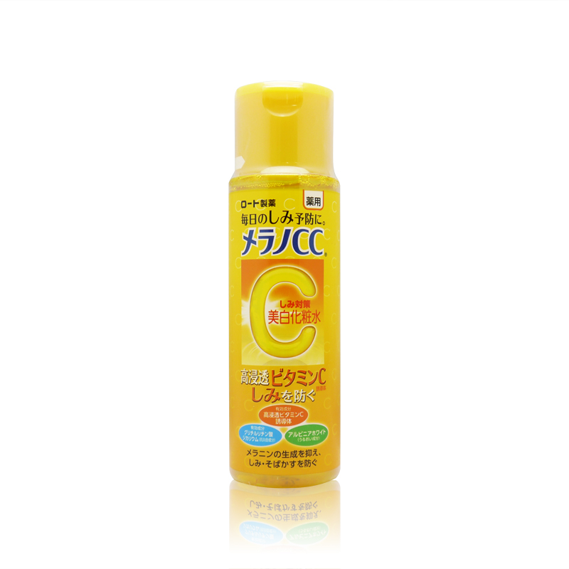 【日本直邮】ROHTO/乐敦CC渗透美白晒后修复化妆水爽肤水 170ml