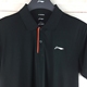 Li Ning nam 2019 mới đào tạo nhanh khô nhanh tay áo polo ngắn tay thể thao nam APLM159 - Áo polo thể thao áo polo trơn Áo polo thể thao