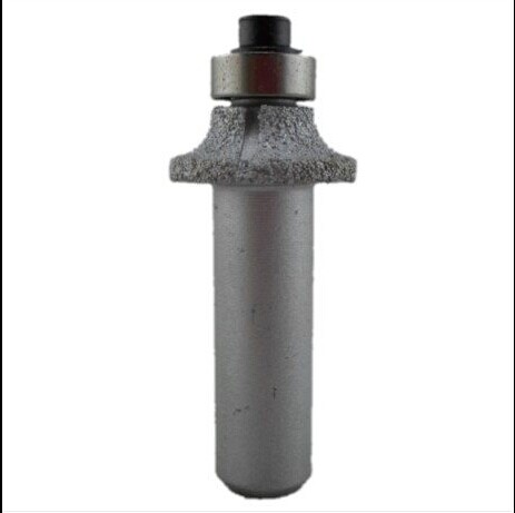 Hengli brazed quartz stone cutter head R5 rounded knife diamond 5 mm small round edge gong machine brazing milling cutter R5 circle