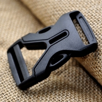 Luggage accessories materials-plastic buckle black buckle bei bao kou inner diameter 2 5CM 3 8CM