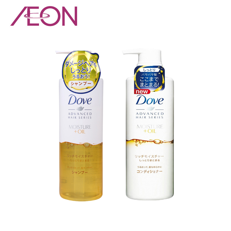 【AEON】日本DOVE多芬浸透型水润修护洗发护发480g*2套装