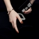 Vòng tay nữ phiên bản tiếng Hàn của sinh viên mới đơn giản hoang dã Hàn Quốc cá tính Vòng tay vàng hồng búa cơ sở khái niệm thiết kế thích hợp vòng tay tinh lâm Vòng đeo tay Cuff