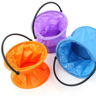 Wholesale Large Number Folding Bucket Bucket Wash Pen Barrel Large Split Wash Pen Barrel Color Bucket Fine Art Supplies