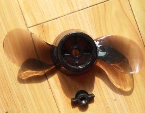 Heber Electric Thruster Accessories T18 Little Three Leaf Original Fitted Propeller