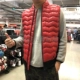 JORDAN mùa thu và mùa đông đen và đỏ ấm áp và áo gió nam xuống vest vest thể thao 807950-687 - Áo thể thao Áo thể thao