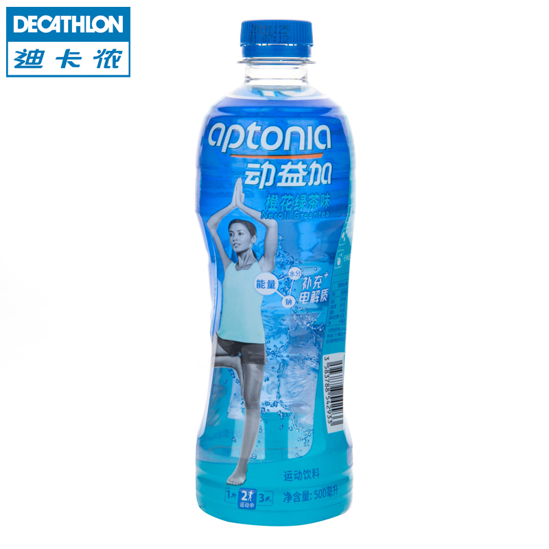 迪卡侬 动益加电解质运动饮料功能饮料 橙花绿茶味500ml APTONIA