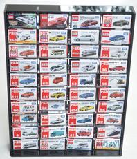 рамка 定制1:64车模亚克力展示架tomica火柴盒40/50车带上抽透明门 Xinzyi