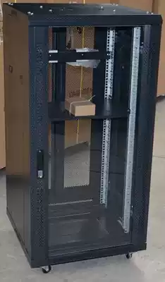 1 2 m cabinet 600*600*1200 luxury network cabinet black 22U network switch cabinet