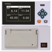 Hangzhou Pangu Kt400R Paperless All-In-One Temperature, Flow, and Pressure Recorder Vx4000R with Ribbon Printing