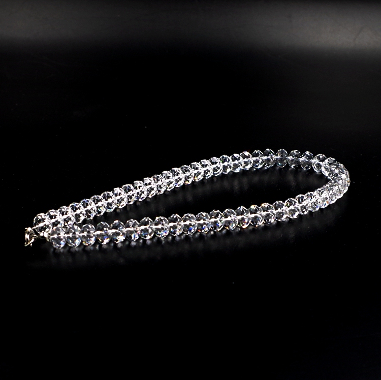 Austrian Crystal Car Hanging Chain Car Decoration Crystal Ball Lanyard Wind Chime Pendant Snowflake Car Crystal Bead Chain