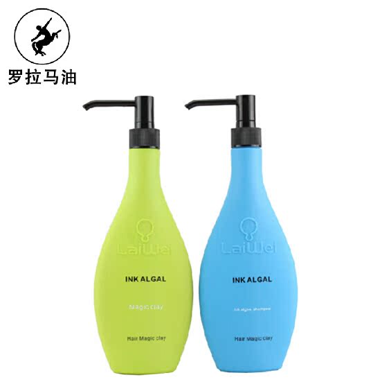 抢购 莱薇墨藻洁净香波洗发水500ml+魔法液护发素 柔顺王 洗护