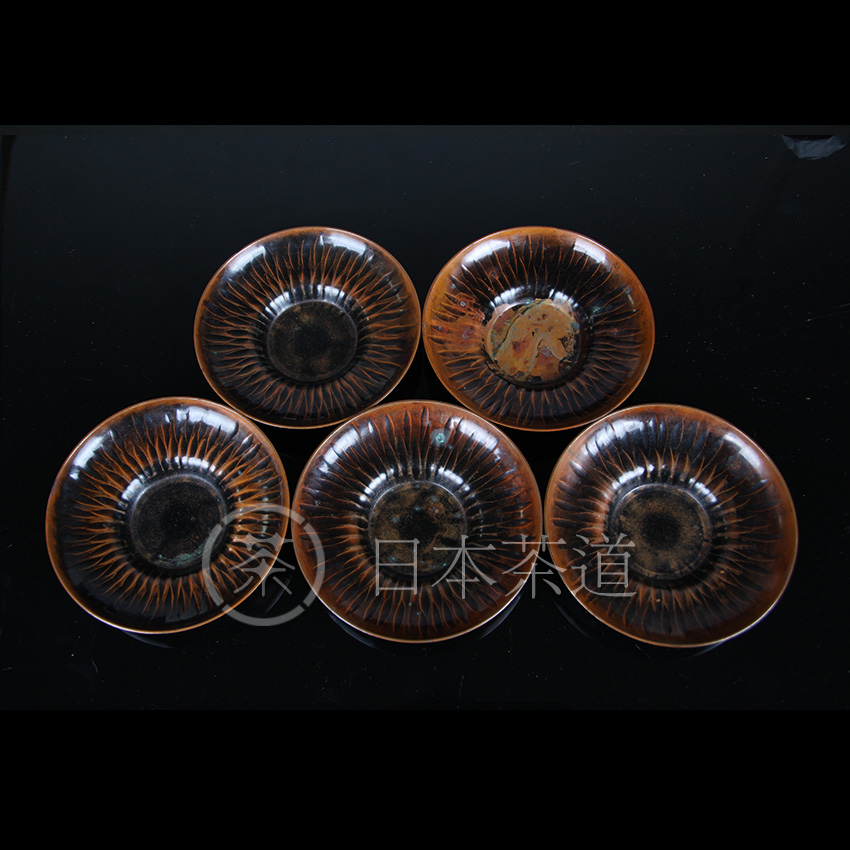 O Japan Cup of Tea Pau Gyeongtang Overbearing Fish Scale Copper cumulus The five guests of which there is a cup of care