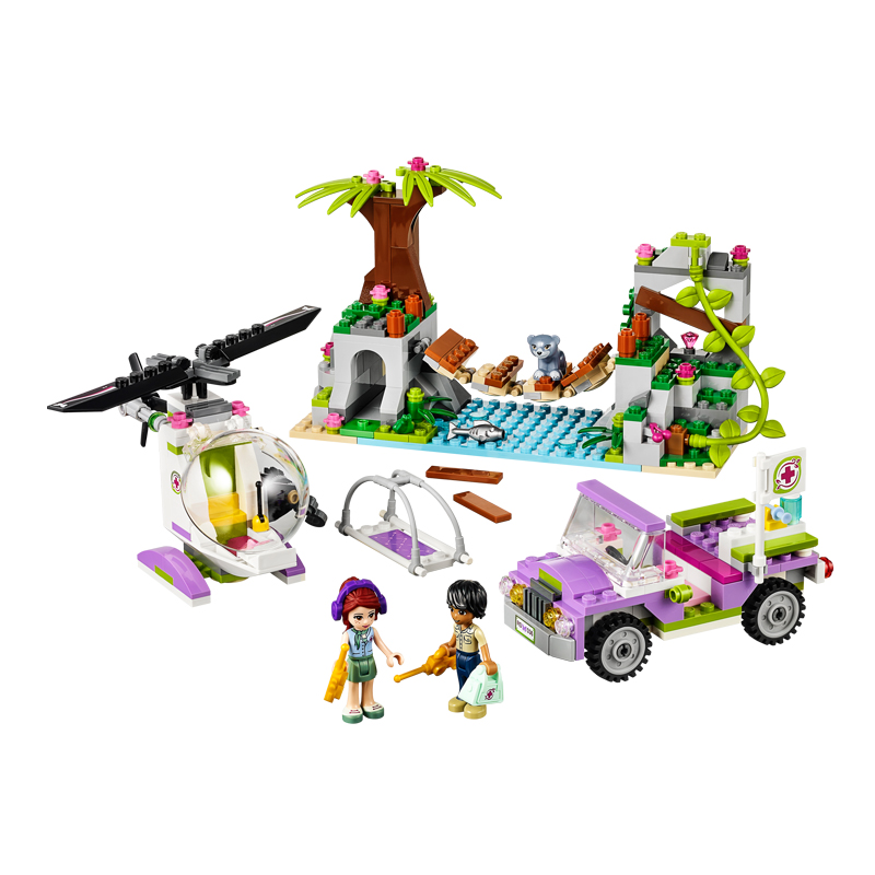 当当网百货  LEGO 乐高 Friends女孩系列 丛林之桥大营救 L41036