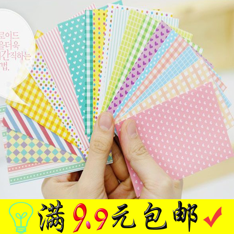 Pat-up photo decoration sticker Vivid color 20 sheets of entry DIY album accessories