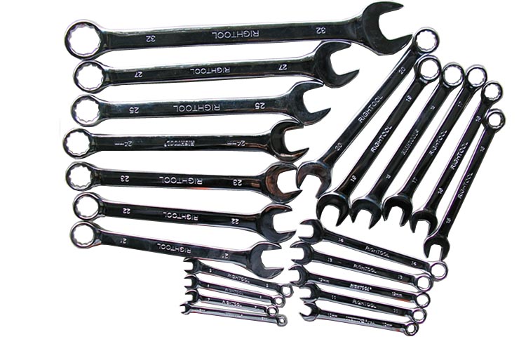 Renault Fine Throwing Dual-use Wrench (American lengthened) Double wrench opening Plum Wrench Dual-use Wrench