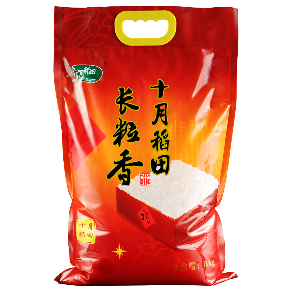 【苏宁易购】十月稻田长粒香大米 5kg