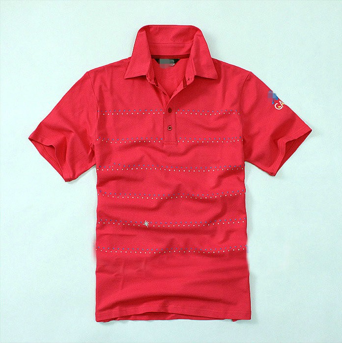 Summer men's short sleeve T-shirt solid color short sleeve T-shirt lapel polo shirt tide men's 0 25 B11