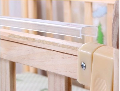 National anti-dirty strip baby bed anti-collision strip baby bed anti-bite strip thickened transparent anti-gnawing strip protection strip