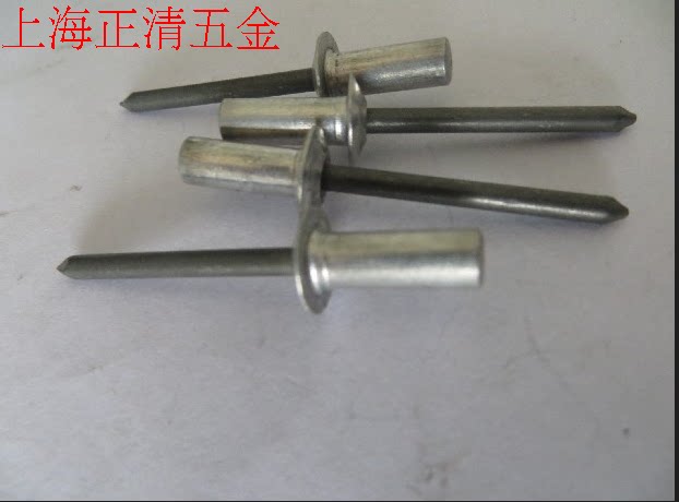 Aluminium closed type round head large cap Larivet 4 8 * 20 * 16 (cap edge) along the pumping core rivet