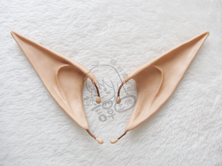 Elf Ears Cosplay League of Legends Dungeon Warrior Monster Warcraft Blood Elf Wind Spirit Long Ears