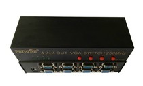 Fengjie FJ-404 4 in 4 out VGA switcher splitter sharer matrix 4 host 4 monitors