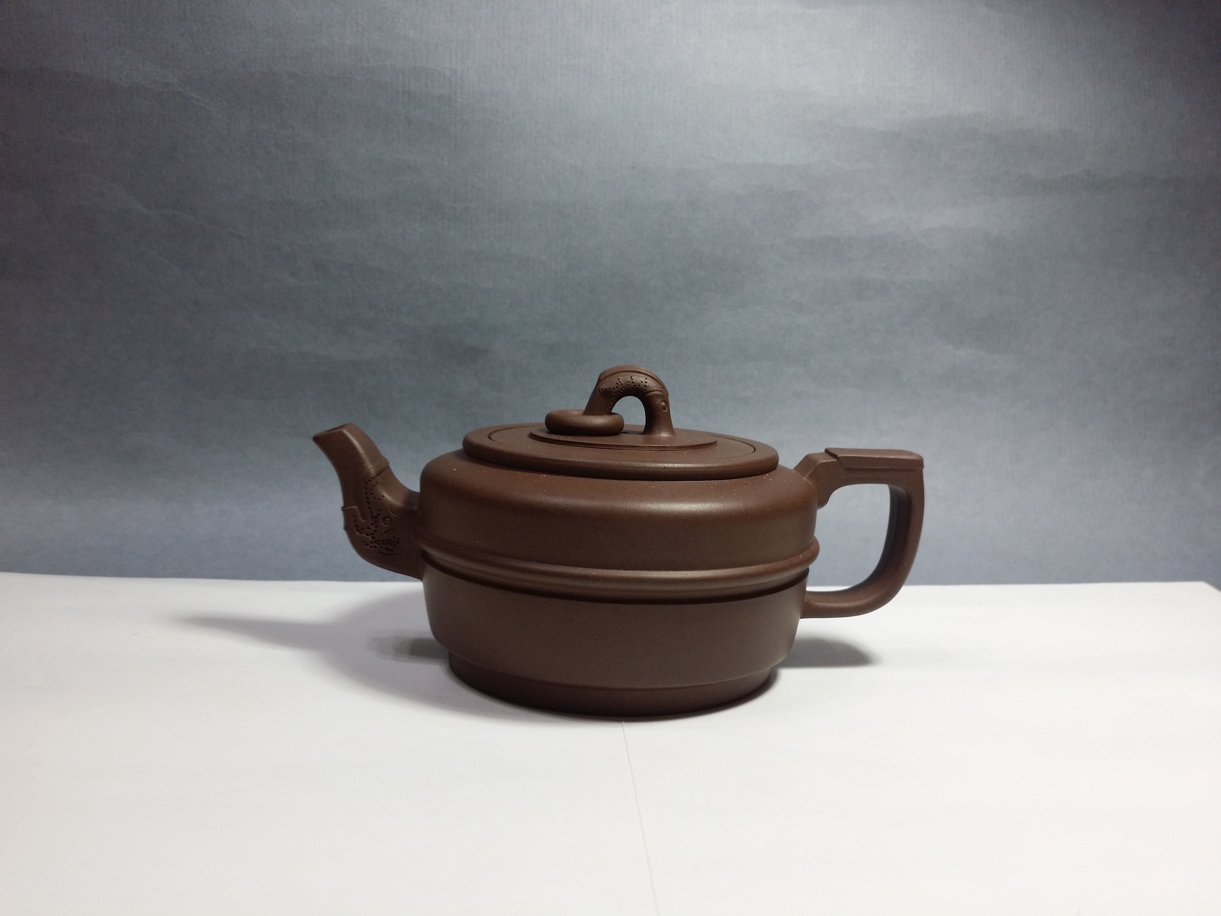 徐新妹半手工80年代宜興紫砂壺紫泥製作收藏品