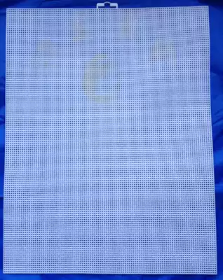 Factory direct three-dimensional embroidery material wholesale mesh wholesale mesh 10CT embroidered board fish tank filter grid