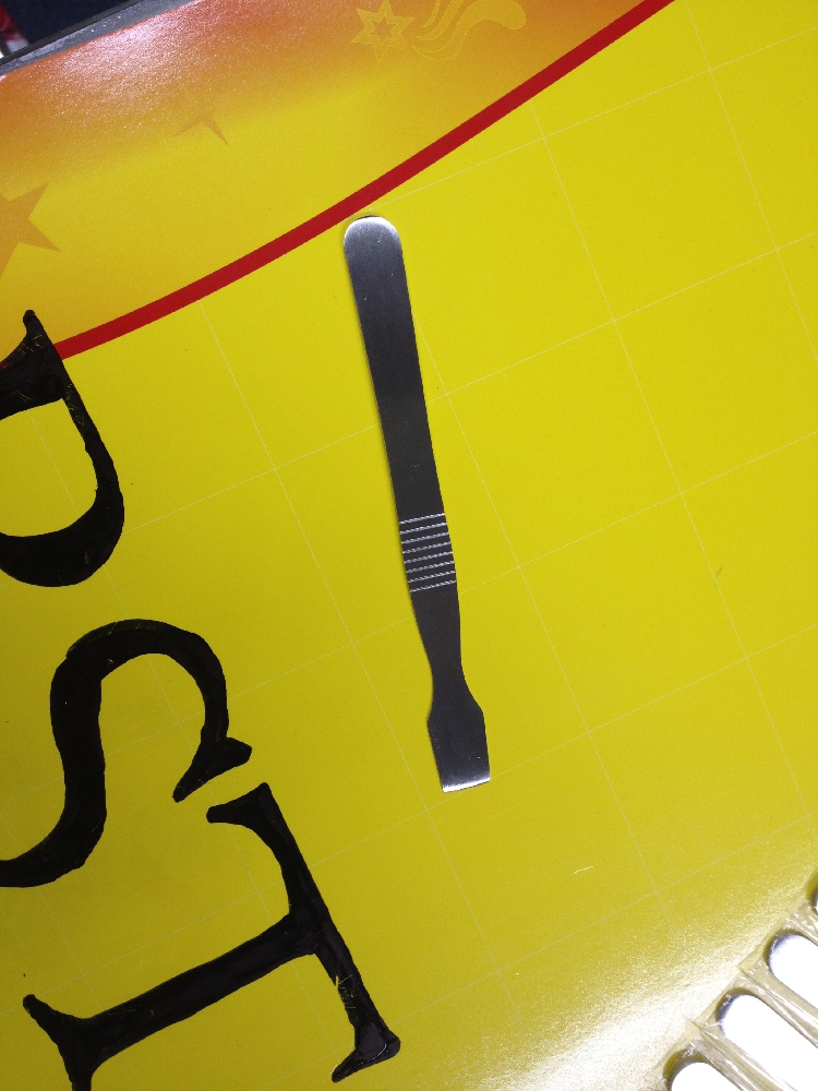 Stainless steel RST scraper tin slurry stirring knife dismantling machine sheet scraping tin knife liquid crystal screen detached shell prying shell open shell tool