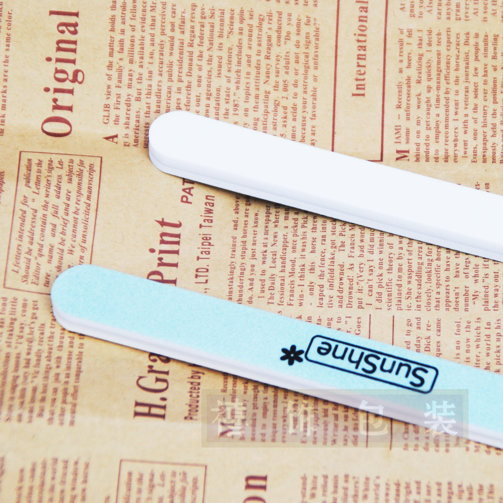 SunShine USA Magical Polished Silver Stick Frosted Polished Wipe Dual-use Medecor Nail