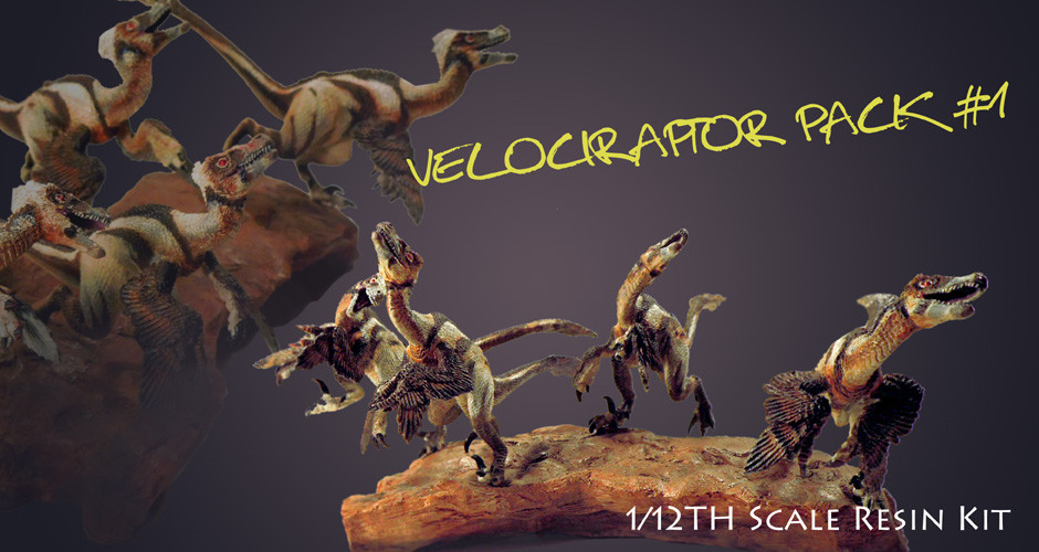 (Authorized GK) D S Velociraptor pack #1 Speed Dragon GK white film-Taobao