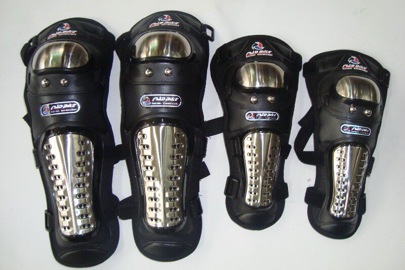 MADK028 titanium alloy protective gear motorcycle protective gear off-road protective gear racing protective gear knee pads 4-piece set
