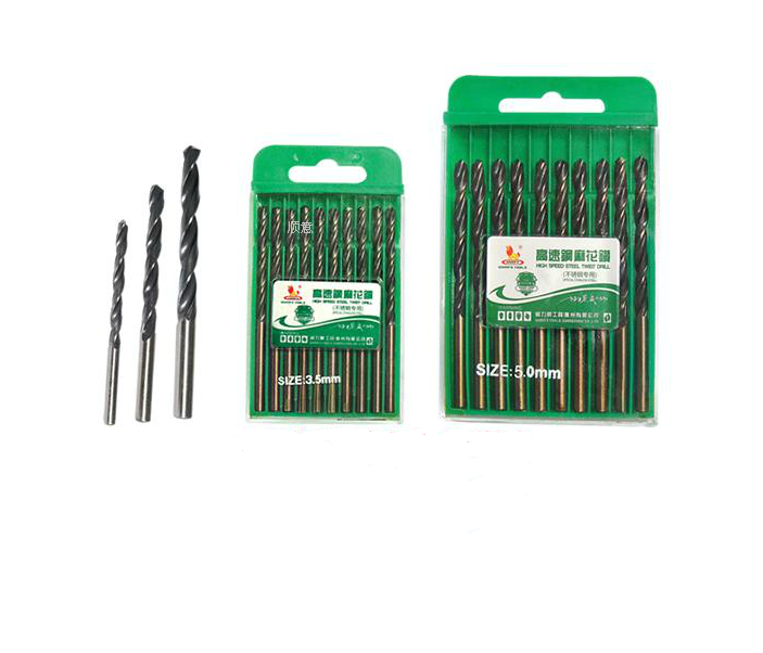 Wei LEGACYW2673 straight shank stainless steel high speed mesh twist drill metal drill (M2 material) 1 0-8 2mm