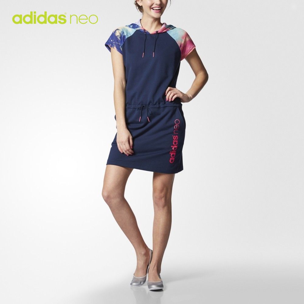 Купить Спортивное платье Adidas Адидас Нео женщина платье школьное  темно-синий синий aj8574 Neo в интернет-магазине с Таобао (Taobao) из  Китая, низкие цены | Nazya.com