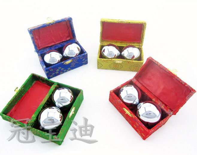 Crown Paddie Seniors Baoding Iron Ball Solid Hollow Fitness Handball Fitness Ball stainless steel Health Ball