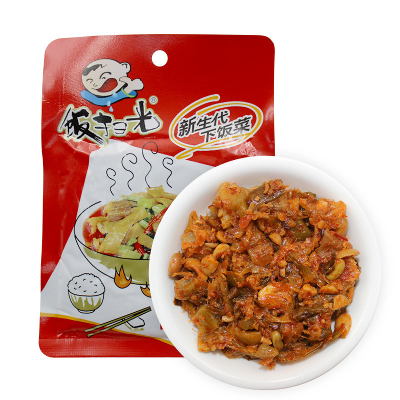 【天猫超市】饭扫光60g饭扫光香辣什锦 佐餐佳品 袋装饭扫光