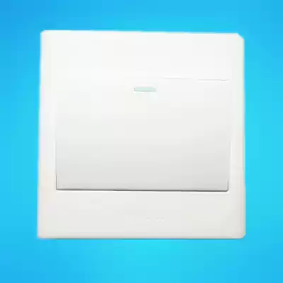 G06K112Y Bull socket switch socket panel one double cut with fluorescent one open double cut luminous