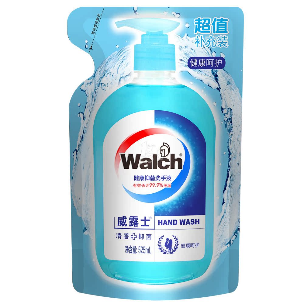 Walch 威露士 健康洗手液 健康呵护 525ml 超值补充装