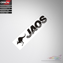 JAOS sticker decal off-road 4WD fender head bumper bumper car sticker paper car sticker flower